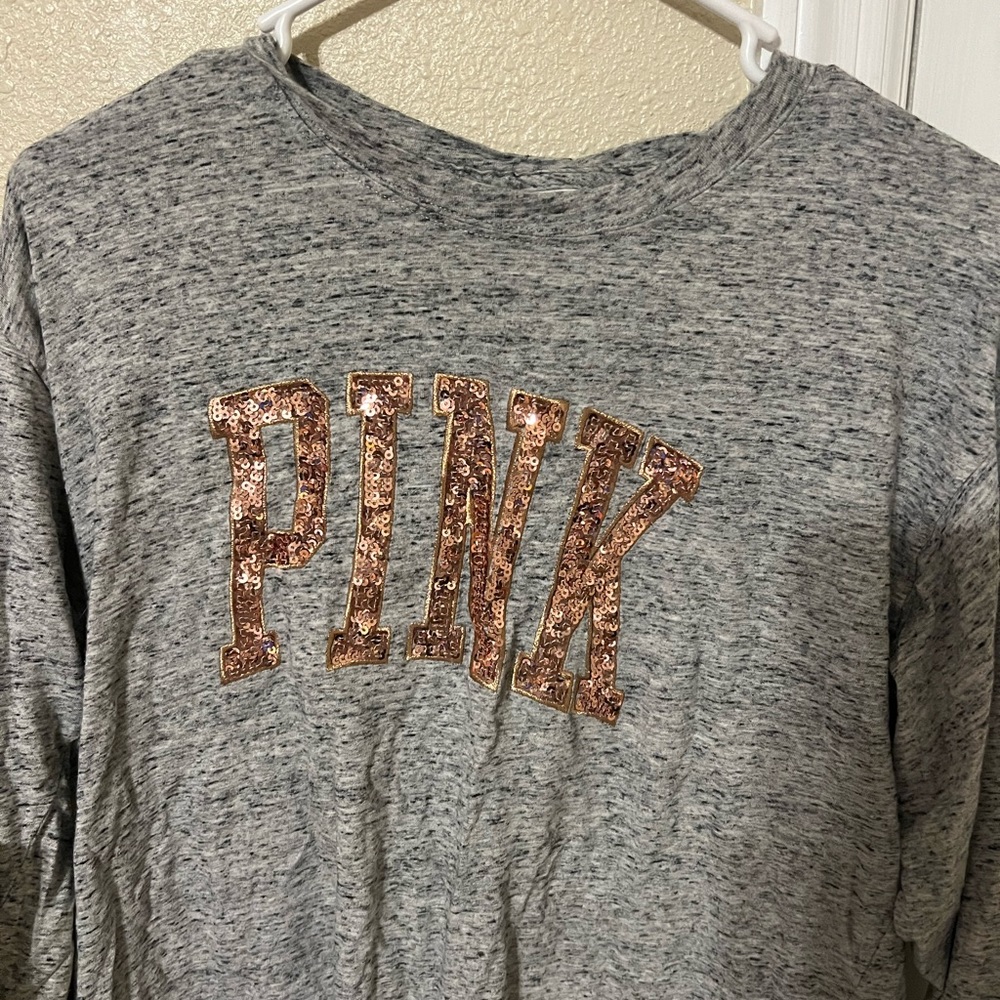 PINK Cotton Women’s Long Sleeve